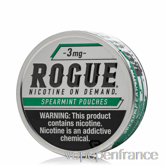 Sachets De Nicotine Voyous - Stylo Vape Menthe Verte 3mg